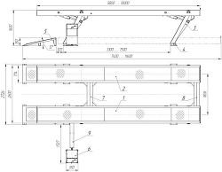 24Г272М Подъемник эл. гидравлический, платф. 24т