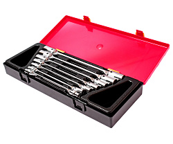 Набор ключей торцевых шарнирных 6-19мм (в кейсе) 7шт JTC-K6072 